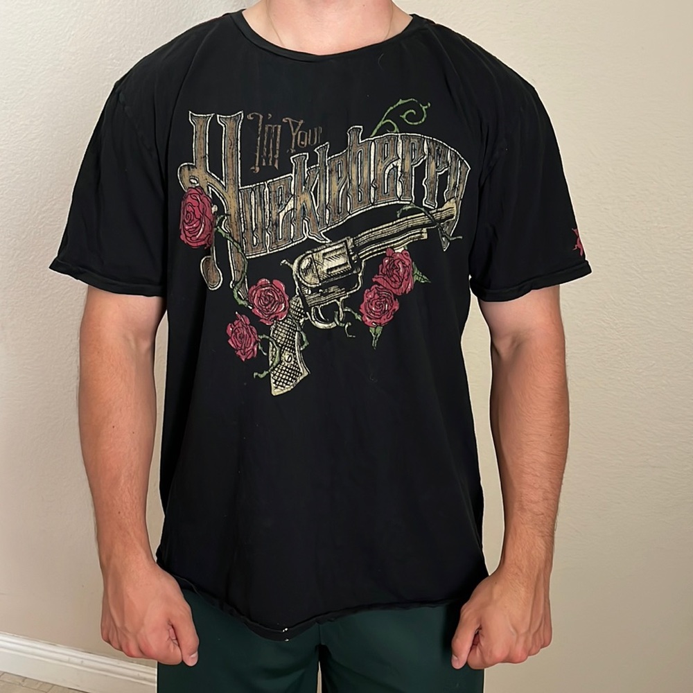 Muz 9 men’s black Tshirt XXL